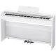Casio - Full-Size Keyboard with 88 Fully-Size Velocity-Sensitive Keys - White wood