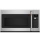 Cafe - 2.1 Cu. Ft. Over-the-Range Microwave with Sensor Cooking - Stainless steel