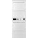 Whirlpool - 7.4 Cu. Ft. 3-Cycle Commercial Electric Stack Dryer - White