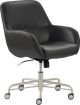 Finch Forester Modern Bonded Leather Executive Chair - Gray/Charcoal
