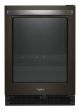 Whirlpool - 14-Bottle Dual Zone Wine Refrigerator - Black Stainless Steel