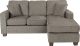 AveSix - Russell L-Shape Sectional Sofa - Gray