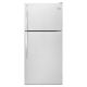 Whirlpool - 18.2 Cu. Ft. Top-Freezer Refrigerator - Stainless steel WRT318FMDM
