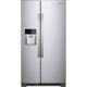 Whirlpool - 21.4 Cu. Ft. Side-by-Side Refrigerator - Monochromatic Stainless Steel WRS311SDHM