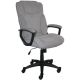 Serta - Hannah II 5-Pointed Star Microfiber Executive Chair - Gray