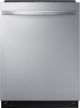 Samsung - StormWashâ„¢ Top Control Built-In Dishwasher with Stainless Steel Tub, 3rd Rack, 42dBA - Stainless steel