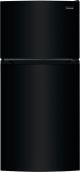 Frigidaire - 13.9 Cu. Ft. Top-Freezer Refrigerator - Black