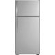 GE - 16.6 Cu. Ft. Top-Freezer Refrigerator - Stainless steel GTS17GSNRSS