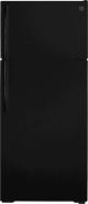 GE - 17.5 Cu. Ft. Top-Freezer Refrigerator - Black GTE18DTNRBB