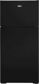 Hotpoint - 15.6 Cu.-ft Top-Freezer Refrigerator - Black