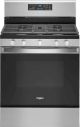 Whirlpool - 5.0 Cu. Ft. Freestanding Gas Range with Self-Cleaning and SpeedHeat Burner - Stainless steel WFG525S0JS