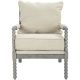 AveSix Abbot Farmhouse Living Room Chair - Linen