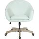 AveSix Nora 5-Pointed Star Plush Padded Office Chair - Mint