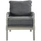 AveSix Abbot Farmhouse Living Room Chair Charcoal