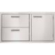 Viking - 36in. Double Drawer and Access Door Combo - Stainless Steel