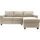 Serta Palisades Fabric Reclining Sectional - Dusk Beige - 308701287R