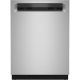 KitchenAid - Top Control Built-In Dishwasher with Stainless Steel Tub, FreeFlex Third Rack, LED Interior Lighting, 44dBA - Stainless steel