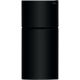 Frigidaire - 20 Cu. Ft. Top-Freezer Refrigerator - Black