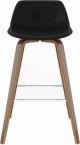Simpli Home Randolph Bentwood Counter Height Stools (Set of 2) - Black