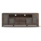 Simpli Home - Cosmopolitan Contemporary TV Media Stand for Most TVs Up to 80in. - Farmhouse Brown