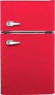 Insigniaâ„¢ - 3.1 cubic ft. Retro Mini Fridge - Red