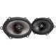 MB Quart - Premium 6in. x 8in. and 5in. x 7in. 2-Way Car Speakers with Aerated Paper Cones (Pair) - Black