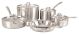 Viking Professional - 5 Ply, 10 Piece Cookware Set- Satin - Stainless Steel