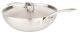 Viking - Professional 5 Ply 12in. Chef's Pan - Satin/Stainless Steel