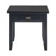 Simpli Home - Artisan Square Wood 1 Drawer Side Table - Black