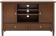 Simpli Home - Warm Shaker Rustic Wide TV Media Stand for Most TVs up to 50