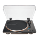 Audio-Technica - AT-LP70X-BZ Fully Automatic Belt-Drive Turntable - Black/bronze