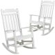 Alamont Home - Winston Rocking Patio Chair (set of 2) - White