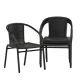 Alamont Home - Lila Patio Chair (set of 4) - Black 4-ALA-5UMI-181554