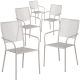Alamont Home - Oia Patio Chair (set of 5) - Light Gray 5-ALA-6DP-190153