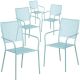 Alamont Home - Oia Patio Chair (set of 5) - Sky Blue 5-ALA-6DP-190154