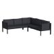 Alamont Home - Lea Patio Lounge Sectional - Charcoal