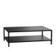 Alamont Home - Brock Contemporary Patio Coffee Table - Black ALA-YVU7-488956