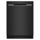 Maytag - Front Control Dishwasher in Black with PowerBlast Cycle - Black