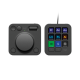 Logitech - MX Creative Console Programmable Keypad with 9 Customizable Keys & Control Dial for Graphic Design, Video Editing, more - Graphite