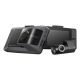 THINKWARE - ARC 2K Front & 2K Rear Dash Cam with Touchscreen, GPS, & WiFi - Dark Gray