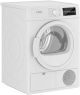 Bosch - 300 Series 4 Cu. Ft. Stackable Electric Dryer with QuickDry Auto - White