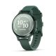 Garmin - Lily 2 Active GPS Smartwatch 33 mm Anodized Aluminum - Jasper Green with Jasper Green Silicone Band
