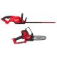 Milwaukee M18 FUEL 18V 24 in. Brushless Cordless Battery Powered Hedge Trimmer with 8 in. Hatchet Pruning Mini Chainsaw 3033-20-3004-20