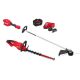 Milwaukee M18 FUEL 18V 16 in. Brushless Cordless Straight Shaft String Trimmer w/ 24 in. Hedge Trimmer, 12.0 Ah Battery, Charger 3046-21HD-3033-20