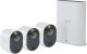 Arlo - Ultra 3-Camera Indoor/Outdoor Wire Free 4K HDR Security Camera System - White