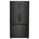 Whirlpool - 20 Cu. Ft. French Door Bottom Mount Counter-Depth Refrigerator - Black