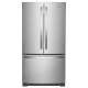 Whirlpool - 20 Cu. Ft. French Door Bottom Mount Counter-Depth Refrigerator - Stainless Steel
