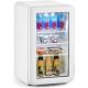 Cooluli - Decor 2.4 CuFt Glass Door Beverage Cooler - White