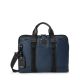 TUMI - Alpha Bravo Academy Brief - Navy Coated Canvas