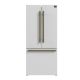 Forno Appliances - Gallipoli 17.5 Cu. Ft. Freestanding French Door Refrigerator - White